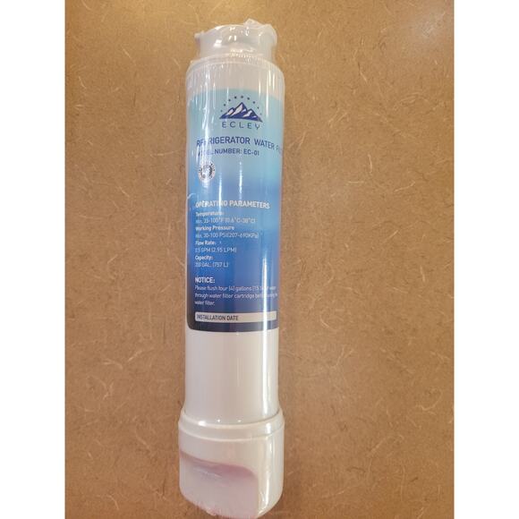 Ecley Refrigerator Water Filter Model EC-01 New 2 Pack - Picture 5 of 5